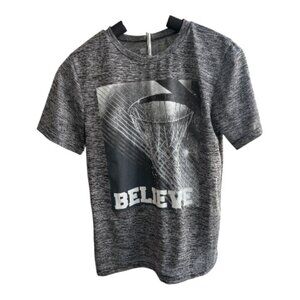 Power Forward "Believe" Basketball Graphic Tee - Size 1)4/16 - Boys (2525-1)
